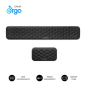 Repose-poignet Subblim Pack Ergo Airpad pour clavier et souris - Mousse à mémoire de forme 65D - Tissu AirMesh respirant - Base