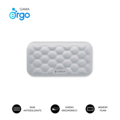 Repose-poignet de souris Subblim Ergo Airpad - Mousse à mémoire de forme 65D - Tissu AirMesh respirant - Base antidérapante - Ar
