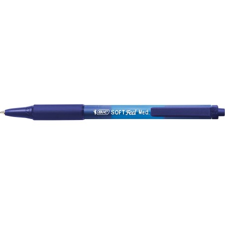 stylo bille bleu grip confortable