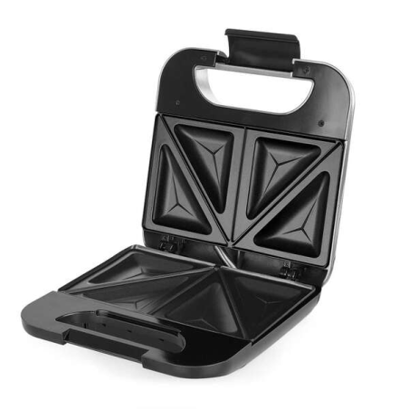 Grille-pain Orbegozo SW 4200 pour sandwich pratique et durable - Puissance 800 W - Plaques antiadhésives - Nettoyage facile - Ra