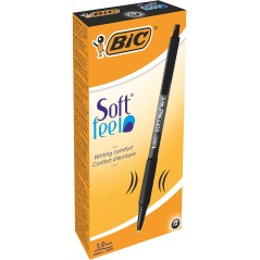 Boîte 12 stylos noirs BIC
