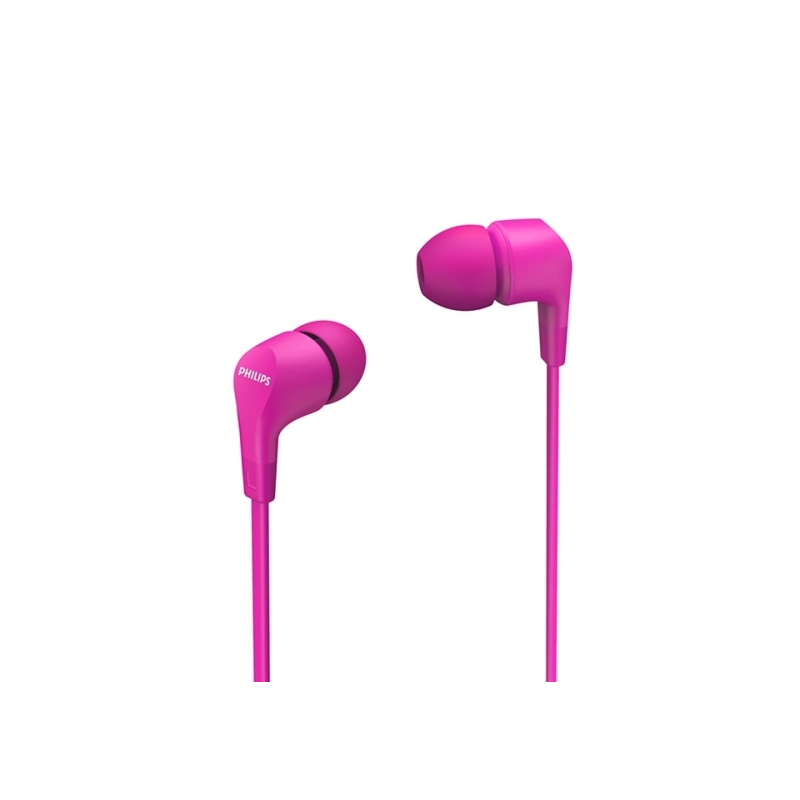 Écouteurs intra-auriculaires filaires Philips - Prise jack 3,5 mm - Microphone intégré - 3 paires d'embouts en silicone - Isolat