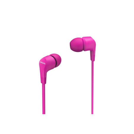 Écouteurs intra-auriculaires filaires Philips - Prise jack 3,5 mm - Microphone intégré - 3 paires d'embouts en silicone - Isolat