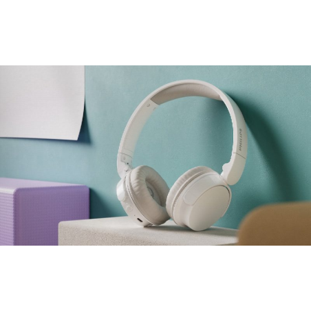 Casque sans fil supra-auriculaire Philips TAH3209 - Bluetooth 5.3 - 25 h d'autonomie - Microphone antibruit - Pliable et léger a