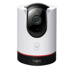 Caméra de sécurité WiFi TP-Link 2K QHD - Vision nocturne - Détection de mouvement - Vision panoramique 360º - Mode privé