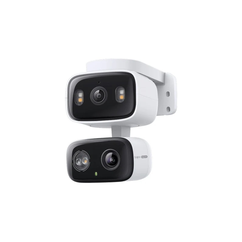TP-Link Tapo C246D Camara de Seguridad Exterior - 2K QHD - 2 Lentes - WiFi - Resolucion 3Mpx - Vision Nocturna - Audio Bidirecci
