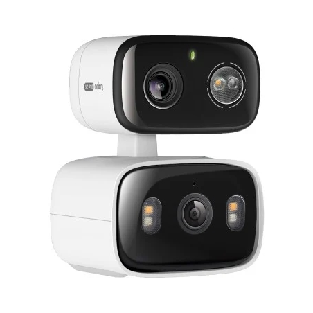 TP-Link Tapo C246D Camara de Seguridad Exterior - 2K QHD - 2 Lentes - WiFi - Resolucion 3Mpx - Vision Nocturna - Audio Bidirecci