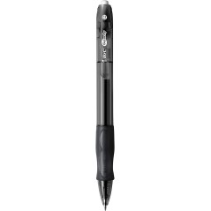 Stylo gel noir Bic rétractable