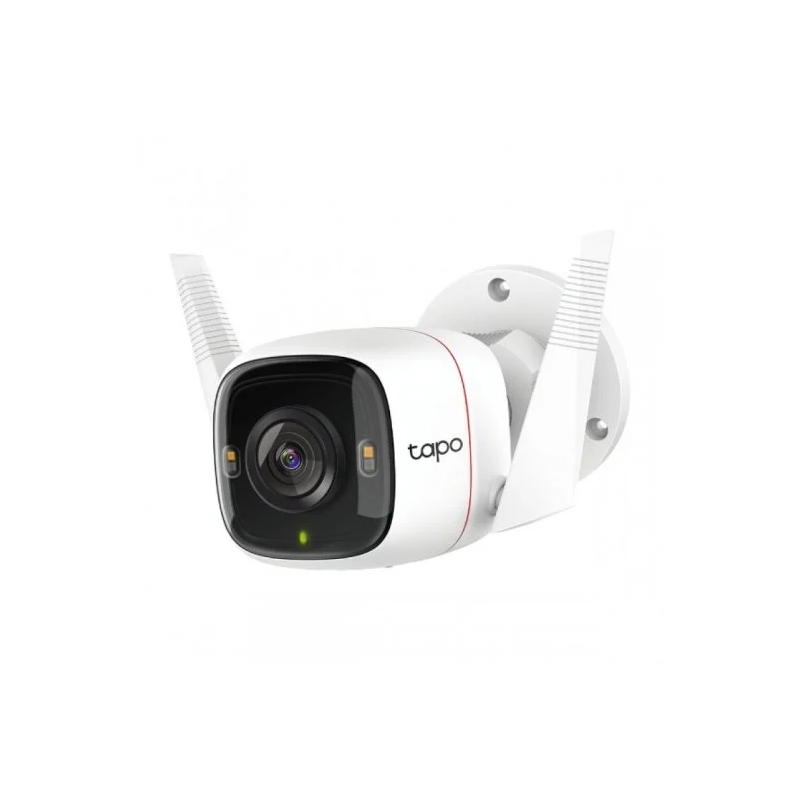 Caméra de sécurité IP WiFi TP-Link 2K QHD - Vision nocturne - Détection de mouvement - Protection IP66 - Commande vocale