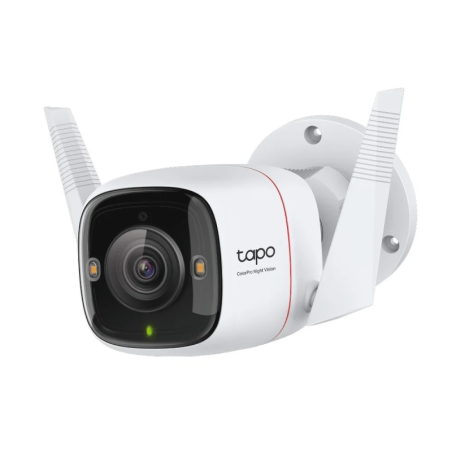 TP-Link Tapo C325WB Camara de Seguridad - 2K QHD - IP66 - WiFi - Ethernet - Focos Incorporados - Vision Nocturna - Cancelacion d