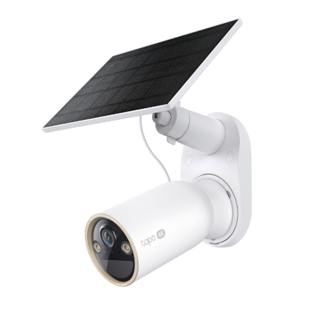 TP-Link Tapo C460 Kit Camara de Seguridad - 4K - Bateria 10Ah - IP66 - Panel Solar IP65 - Deteccion con IA - Vision Nocturna - W