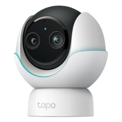 TP-Link Tapo C840 Camara de Seguridad - 2K QHD - Bluetooth - 2 Lentes - Deteccion con IA - WiFi - Vision Nocturna - Resolucion 4