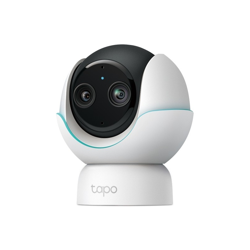 TP-Link Tapo C840 Camara de Seguridad - 2K QHD - Bluetooth - 2 Lentes - Deteccion con IA - WiFi - Vision Nocturna - Resolucion 4