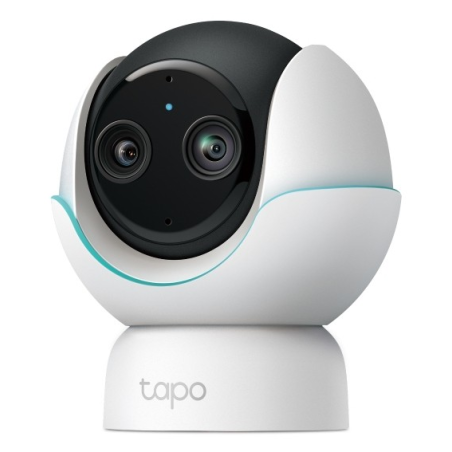 TP-Link Tapo C840 Camara de Seguridad - 2K QHD - Bluetooth - 2 Lentes - Deteccion con IA - WiFi - Vision Nocturna - Resolucion 4