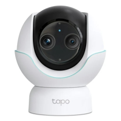 TP-Link Tapo C840 Camara de Seguridad - 2K QHD - Bluetooth - 2 Lentes - Deteccion con IA - WiFi - Vision Nocturna - Resolucion 4