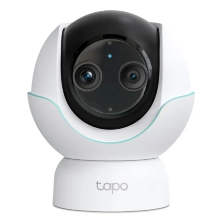 TP-Link Tapo C840 Camara de Seguridad - 2K QHD - Bluetooth - 2 Lentes - Deteccion con IA - WiFi - Vision Nocturna - Resolucion 4