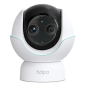 TP-Link Tapo C840 Camara de Seguridad - 2K QHD - Bluetooth - 2 Lentes - Deteccion con IA - WiFi - Vision Nocturna - Resolucion 4