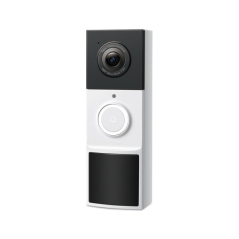 Sonnette intelligente TP-Link Tapo D210 avec vidéo 2K 3MP - Vision nocturne - Angle de vision de 160º - Détection et notificatio