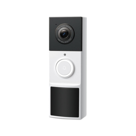 Sonnette intelligente TP-Link Tapo D210 avec vidéo 2K 3MP - Vision nocturne - Angle de vision de 160º - Détection et notificatio