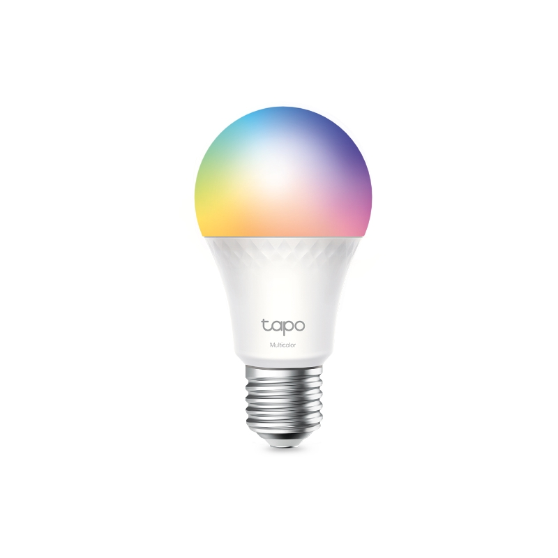 TP-Link Tapo L535E Bombilla Inteligente RGB - Intensidad Regulable - Formato A60 - Casquillo E27 - WiFi - Temporizador - Compati