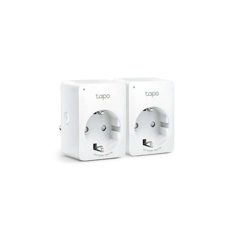 TP-Link Mini Wi-Fi Smart Plug (2-Pack) - Télécommande - Programmable - Mode Absent