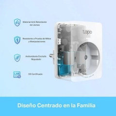 TP-Link Tapo P110 Mini prise intelligente Wi-Fi - Minuterie - Commande vocale - Programmable