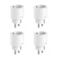 TP-Link Tapo P115 Pack de 4 Enchufes Inteligentes - WiFi - Temporizador - Monitorizacion de Energia y Gasto - Modo Ausente - Con