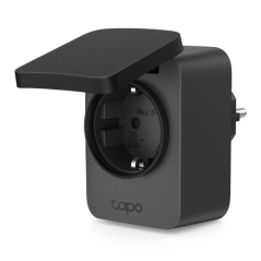TP-Link Tapo P410M Enchufe Inteligente para Exterior - WiFi - IP54 - Monitoreo de Sistemas de Produccion Solar - Proteccion cont