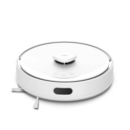 TP-Link Tapo RV30 Max White Robot Aspirador con Friegasuelos - Bluetooth - Mapeo Preciso - Silencioso 55dB - 5300Pa - Bateria 26