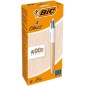 Stylos 4 couleurs bois Bic multicolores lot de 12