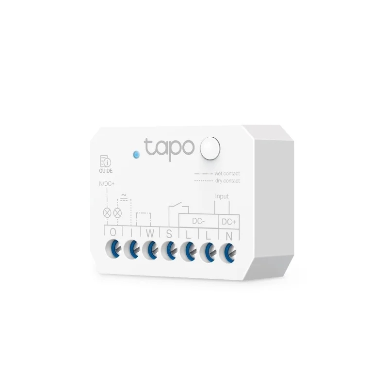 TP-Link Tapo S110E Interruptor Conmutador Inteligente - Bluetooth - WiFi - Compatible con Asistentes Virtuales - Programable - M