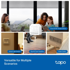 TP-Link Tapo S112 Interruptor Conmutador Inteligente - Bluetooth - WiFi - Compatible con Asistentes Virtuales - Programable - Mo