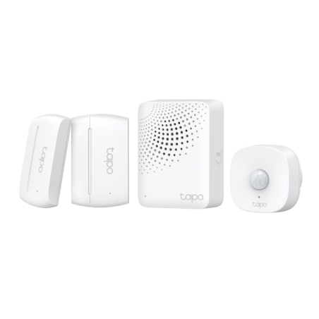 TP-Link Tapo T30 KIT Pack de Sensores Inteligentes - Hub Concentrador - Sensor de Movimiento - Detector de Apertura - Incluye Ac
