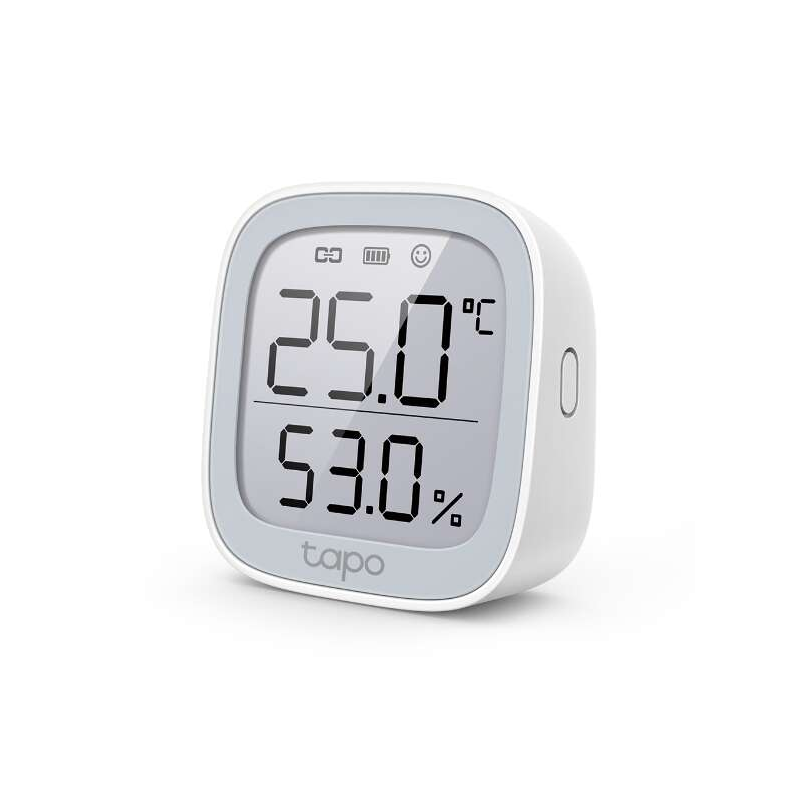 Capteur de température et d'humidité TP-Link Tapo T315 - Écran 2,7" - Surveillance précise en temps réel - Notification instanta
