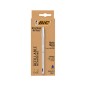 Stylo bille Bic Cristal Re'new bleu avec 2 recharges