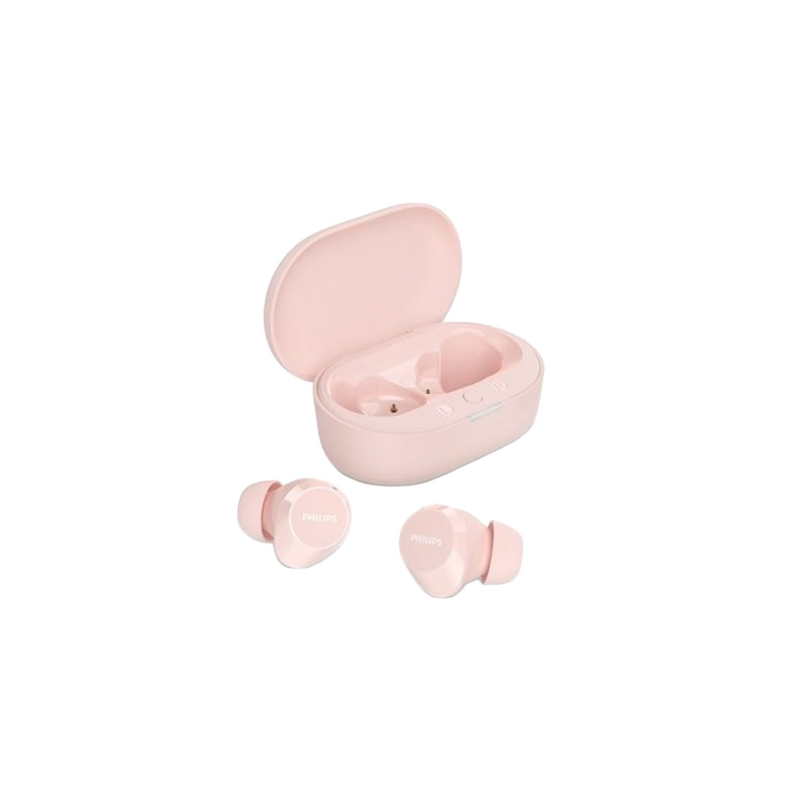 Écouteurs intra-auriculaires sans fil Philips - Bluetooth 5.3 - Autonomie jusqu'à 18 h - TWS - IPX4 - Microphone intégré - Conne