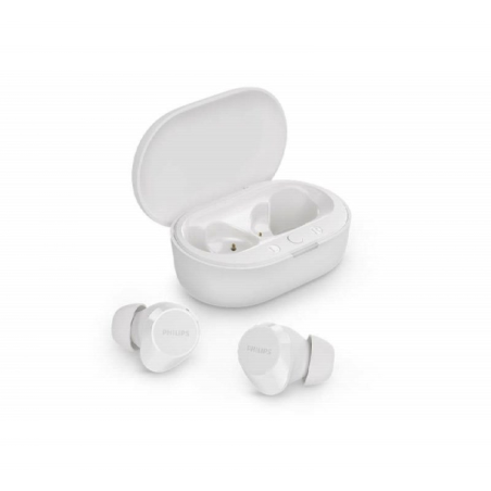 Écouteurs intra-auriculaires sans fil Philips - Bluetooth 5.3 - Autonomie jusqu'à 18 h - TWS - IPX4 - Microphone intégré - Conne