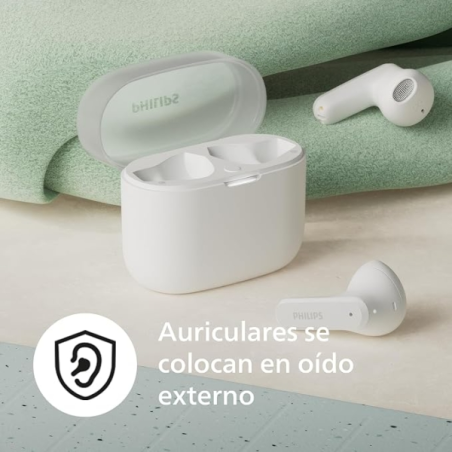 Écouteurs intra-auriculaires sans fil Philips - Bluetooth 5.3 - Jusqu'à 28 h d'autonomie - TWS - IPX4 - Portée de 10 m - Connect