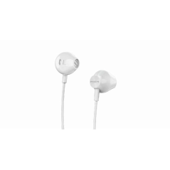 Écouteurs intra-auriculaires Philips TAUE101 avec microphone - Basses profondes - Haut-parleurs de 14,2 mm avec aimant néodyme -