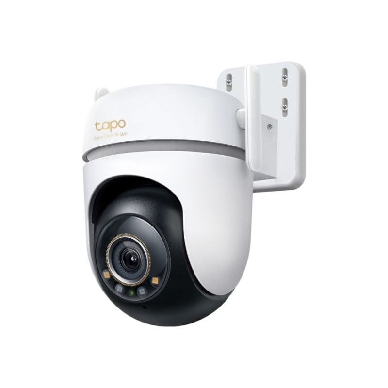 TP-Link Tapo TC43 Camara de Seguridad Exterior - Deteccion con IA - WiFi - RJ45 - Resolucion 5Mpx - Vision Nocturna - Audio Bidi