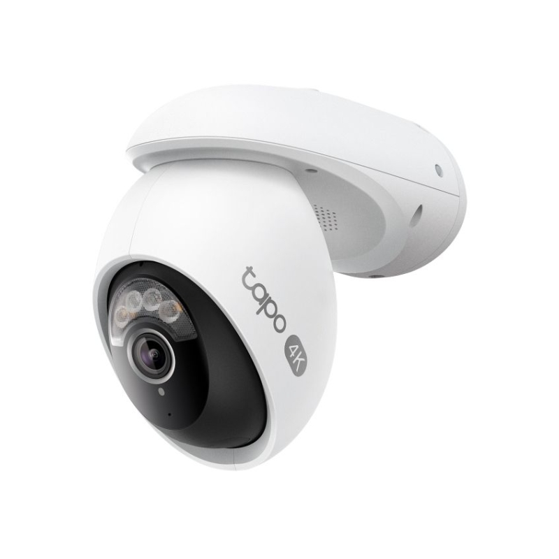 TP-Link Tapo TC46 Camara de Seguridad para Exterior - IP66 - WiFi - Ethernet - Resolucion de 8Mpx - Vision Nocturna - Audio Bidi