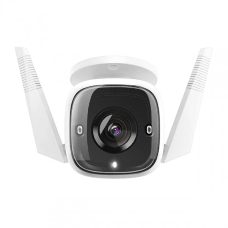 TP-Link Tapo TC65 Caméra de sécurité WiFi extérieure 2K+3MP - Vision nocturne - Détection de mouvement - Alarme lumineuse et son