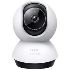 Caméra de sécurité WiFi TP-Link TC72 2K QHD 4MP 360º - Vision nocturne - Détection et notifications intelligentes par IA - Alarm