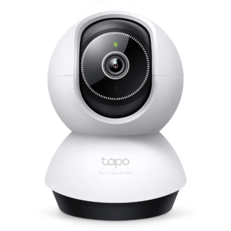 TP-Link Tapo TC74 Camara de Seguridad para Interior - Incluye Accesorios - WiFi - Ethernet - Resolucion de 5Mpx - Audio Bidirecc