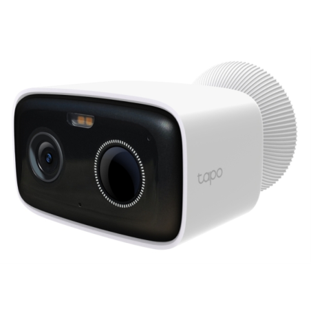 TP-Link Tapo TC80 Camara de Seguridad para Exterior - IP65 - WiFi - Ethernet - Resolucion de 2Mpx - Vision Nocturna - Color Blan