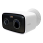 TP-Link Tapo TC80 Camara de Seguridad para Exterior - IP65 - WiFi - Ethernet - Resolucion de 2Mpx - Vision Nocturna - Color Blan