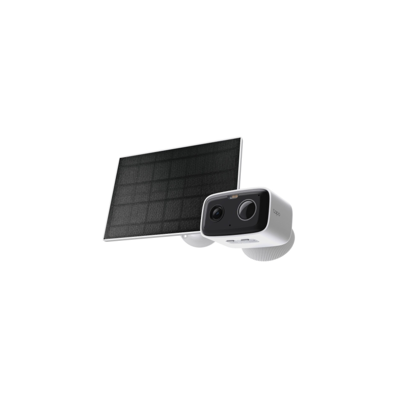 TP-Link Tapo TC80 KIT Camara de Seguridad para Exterior - Panel Solar - Incluye Accesorios - WiFi - Ethernet - Resolucion de 2Mp