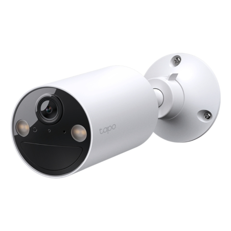 TP-Link Tapo TC82 Camara de Seguridad - Bateria 6400mAh - IP65 - WiFi - Vision Nocturna - Resolucion de 3Mpx - Color Blanco y Ne