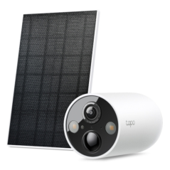 TP-Link Tapo TC85 KIT Camara de Seguridad para Exterior - IP66 - Incluye Accesorios - WiFi - Resolucion de 4Mpx - Vision Nocturn