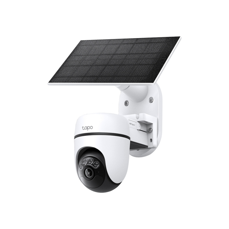 TP-Link Tapo TC90 KIT Camara de Seguridad para Exterior - IP65 - Incluye Accesorios - WiFi - Resolucion de 3Mpx - Vision Nocturn